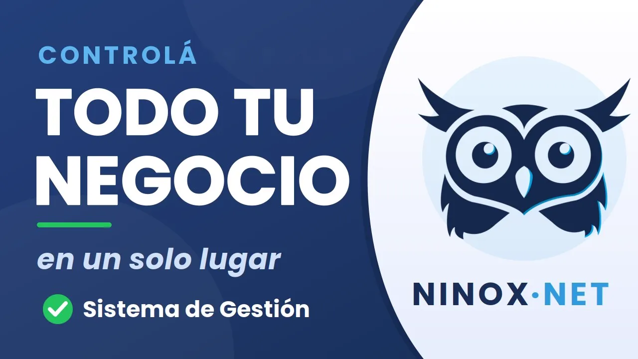 Vista previa del video: Conocé NinoxNet, el sistema de gestión para tu negocio